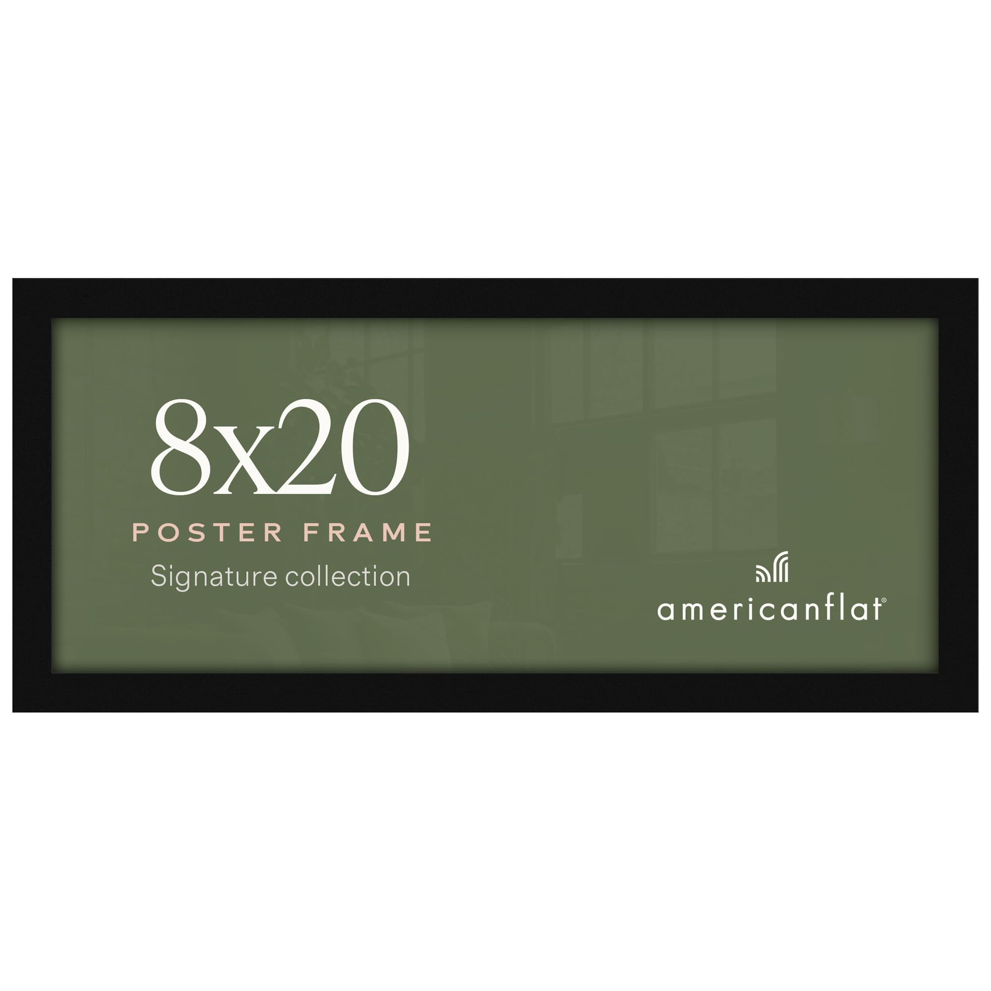 Amazon.com - Americanflat 8x20 Picture Frame - Engineered Wood